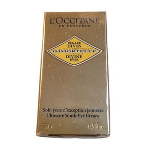 L Occitane Immortelle Divine Eyes Ultimate Youth Eye Cream 15ml 05fl Oz Boxed